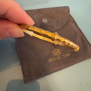 Julie Vos Savannah Gold Bangle Bracelet